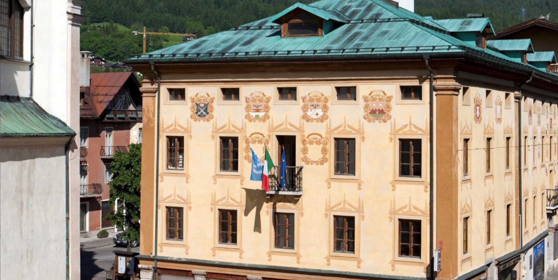 La sede della Fondazione Dolomiti UNESCO a Cortina d'Ampezzo