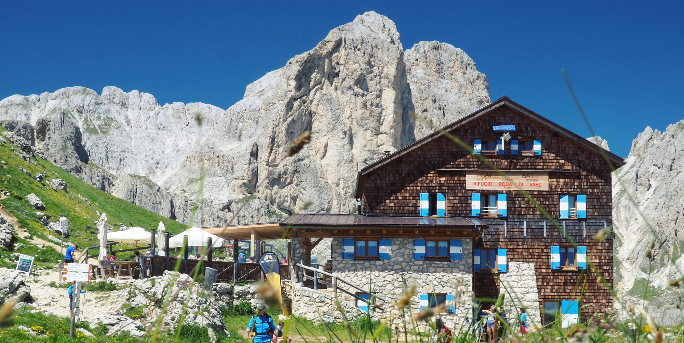 Rifugio Roda di Vael nello scatto di Andreas Tamanini