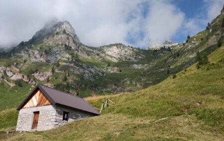 Verso i Van de Zità dal Rifugio Pian de Fontana